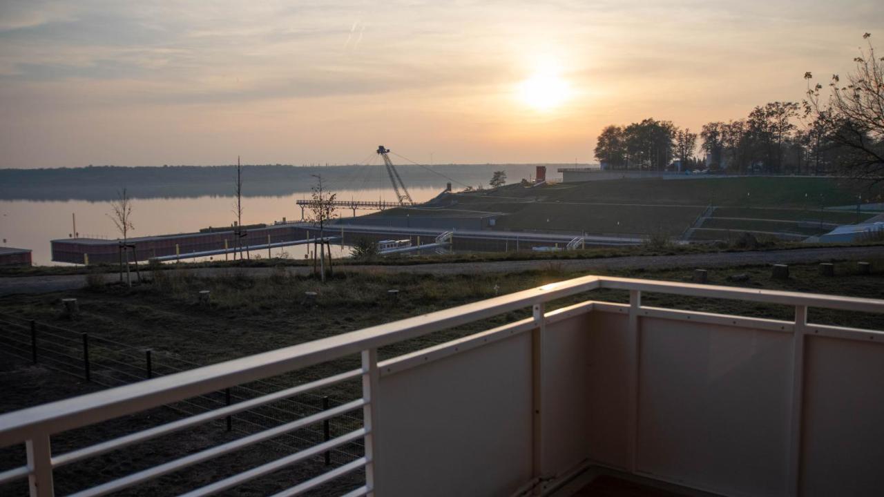 Ferienwohnung Seeblick Lausitzer Seenland Grossraeschen Buitenkant foto