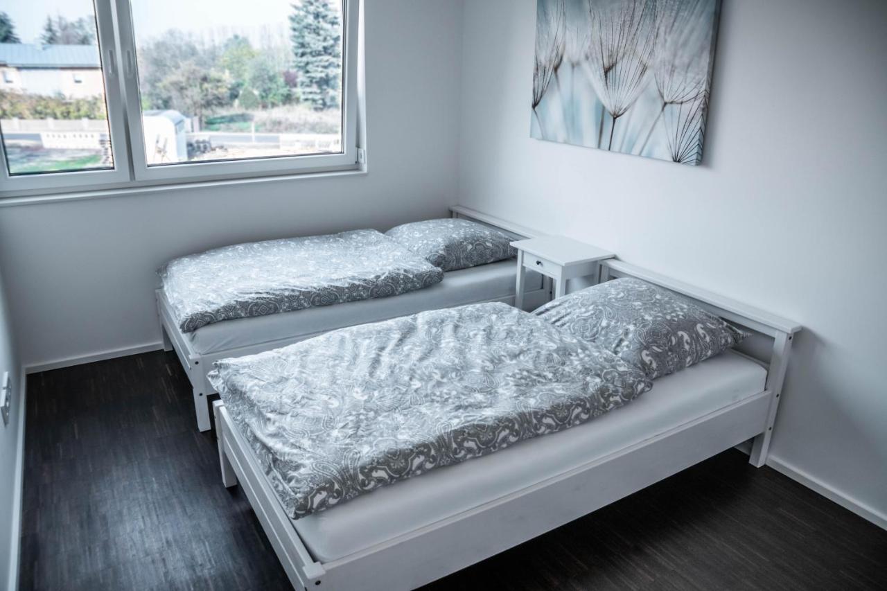 Ferienwohnung Seeblick Lausitzer Seenland Grossraeschen Buitenkant foto