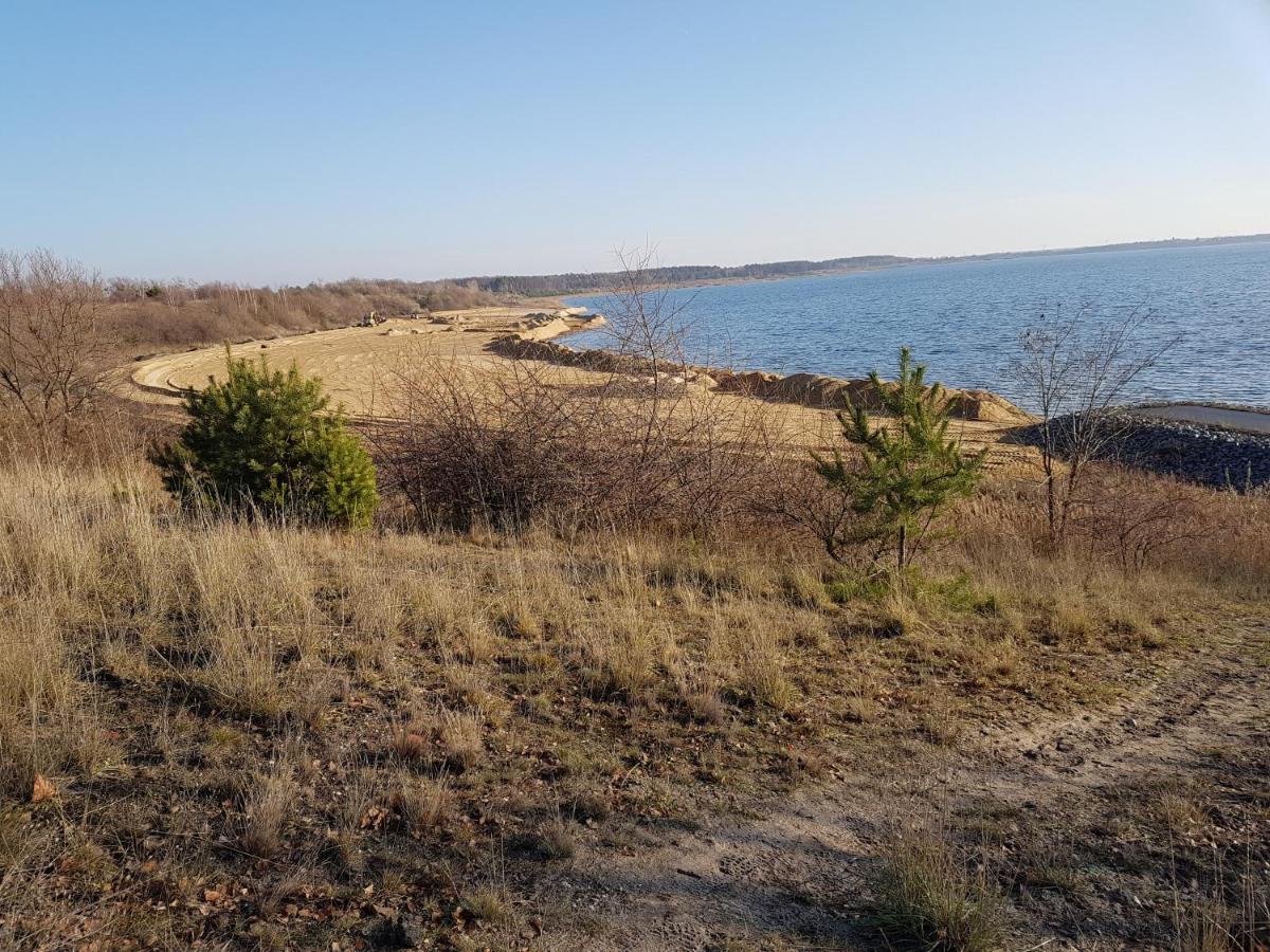 Ferienwohnung Seeblick Lausitzer Seenland Grossraeschen Buitenkant foto