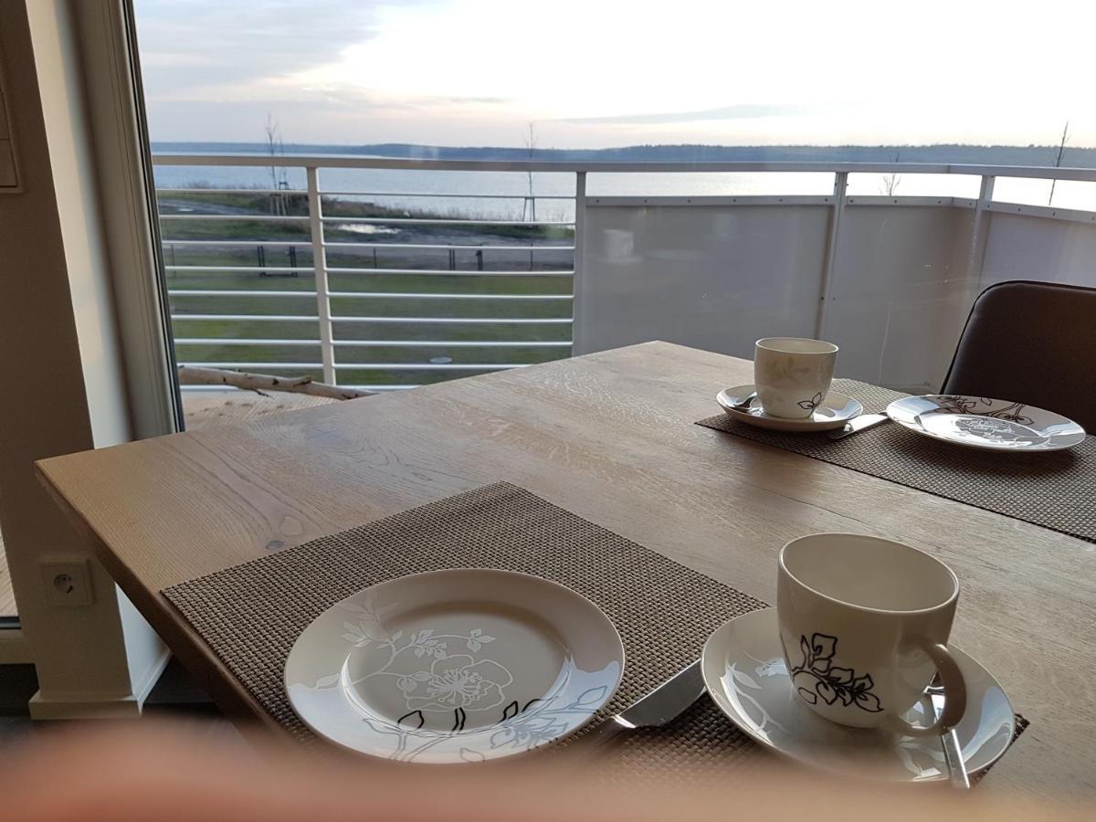 Ferienwohnung Seeblick Lausitzer Seenland Grossraeschen Buitenkant foto