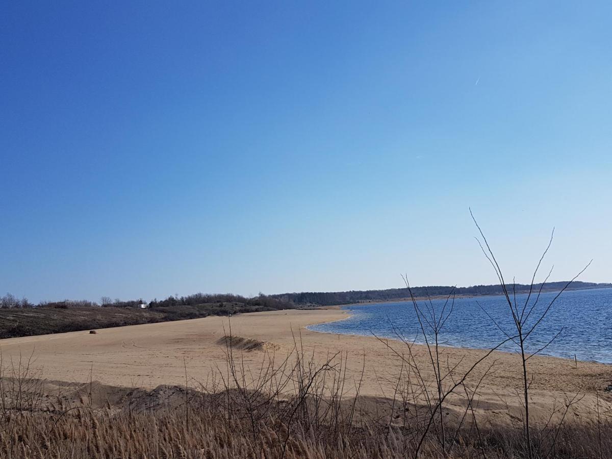Ferienwohnung Seeblick Lausitzer Seenland Grossraeschen Buitenkant foto