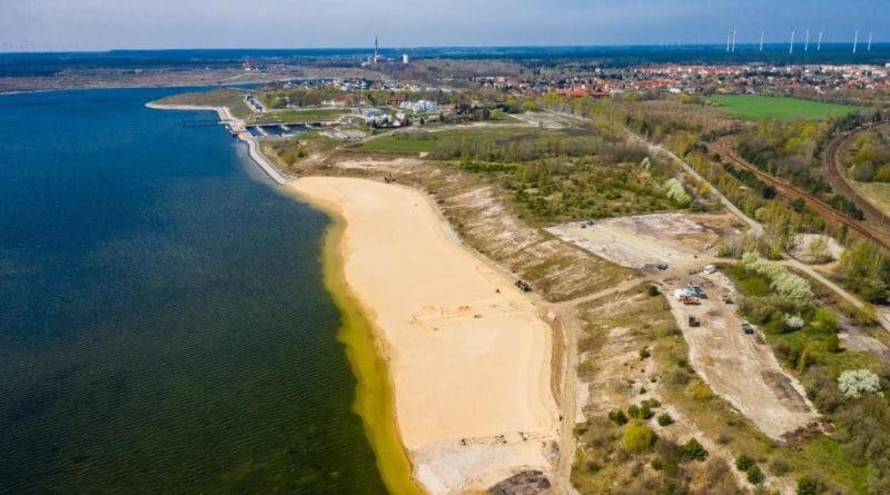 Ferienwohnung Seeblick Lausitzer Seenland Grossraeschen Buitenkant foto